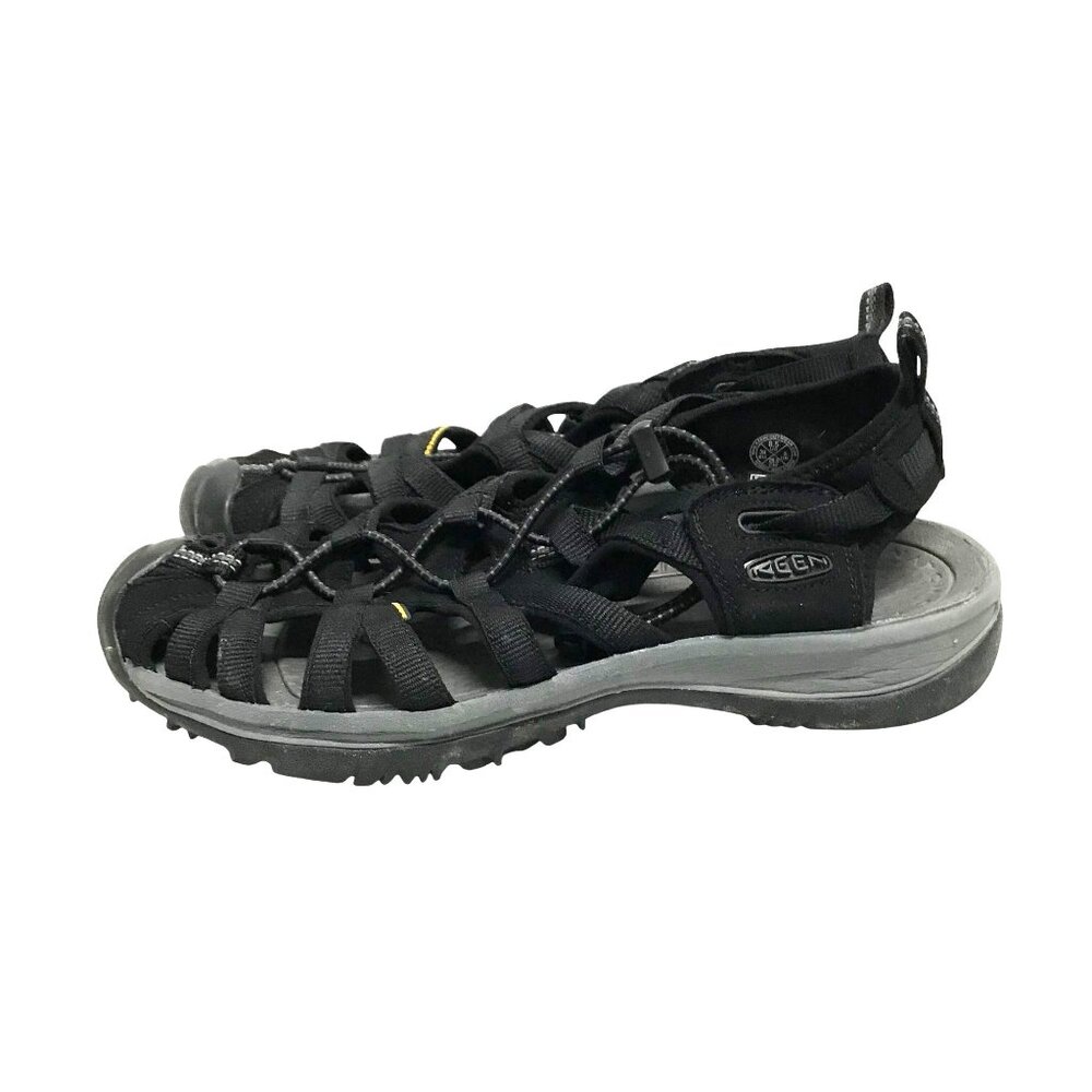 Keen Whisper Women's 8.5/39 Sandal Black Sport Sandals - Picture 4 of 8